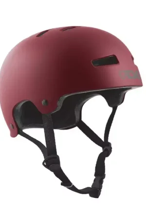 TSG TECHNICAL SAFETY GEAR Casque evolution solid color satin oxblood Dernier Modèle