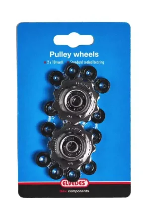 Achat Immédiat ELVEDES 1 Kit Galets de derailleur 2 x 10 dents roulements annulaires incl. Spacer