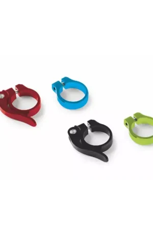 Acheter En Ligne DARTMOOR Collier de selle Loop Bolt diam. 31.8mm, turquoise anod.