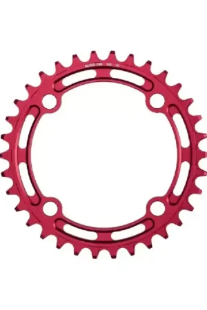DARTMOOR Couronne Trail narrow-wide, alu 7075, 32T, red anod. Produit De Marque