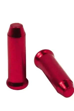 Offre Spéciale ELVEDES 500 Endcaps diamètre 2,3 Aluminium Red
