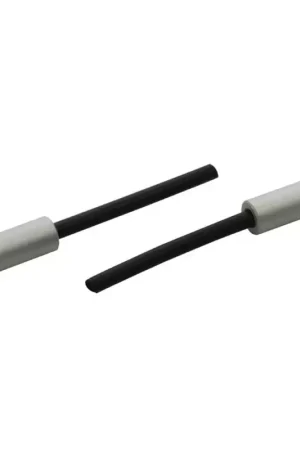 ELVEDES 50 Tip Ferrules diamètre 5x14mm Aluminium Silver Offre Du Jour