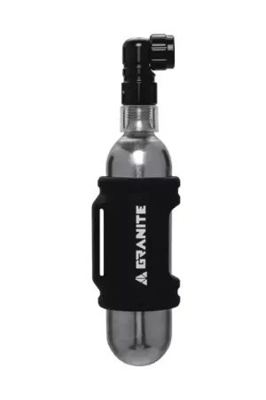GRANITE PUNK Kit embout de gonflage et poche silicone pour cartouche CO2 25g Satisfait Ou Remboursé
