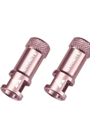 GRANITE Bouchons de valve CNC/demonte obus rose Juicy Nipples Expédié Aujourd'hui