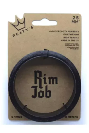 Quantité Limitée PEATY Fond de jante tubeless Peatys RIM JOB 25mm x 9 mètres