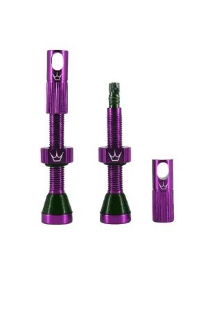 PEATY Valves Tubeless Peatys CNC 42mm violet Prix Bas