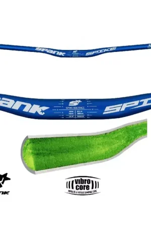 SPANK Cintre Spank SPIKE 800 Vibrocore, rise 15mm bleu/blanc Achat Immédiat