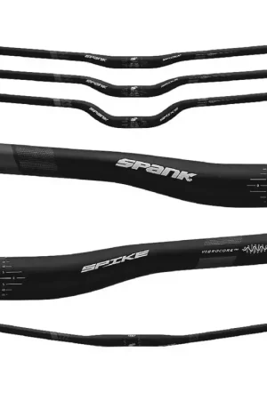 SPANK Cintre Spank SPIKE 800 Vibrocore, rise 30mm, noir/gris LTD Prix Promo