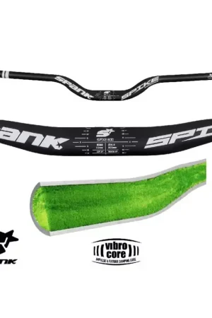 Remise SPANK Cintre Spank SPIKE 800 Vibrocore, rise 50mm, noir/blanc