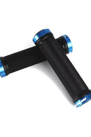 SPANK Poignees SPOON Black/Blue Super Prix
