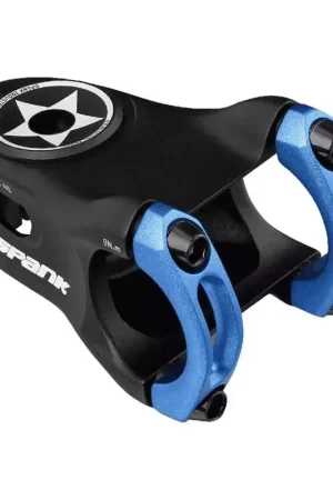 SPANK Potence SPLIT, 31,8mm, 48mm Bleu Quantité Limitée