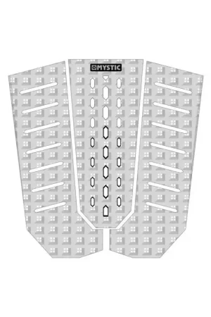 Prix Choc Pads Surf MYSTIC Guard Tailpad Stubby Shape - White