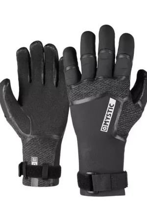 Produit De Marque Gant néoprène MYSTIC Supreme Glove 5mm 5Finger Precurved - Black