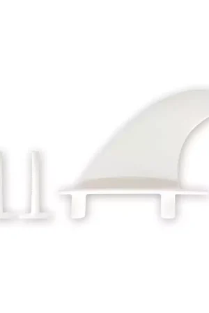 Ailerons TAHE fin softboard (x1) + screws (x2) Blanc Top Vente