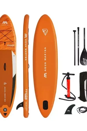 Stand Up Paddle Gonflable AQUA MARINA Fusion 330x81x15 Super Prix