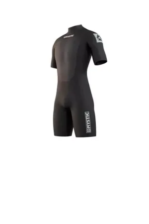 Petit Prix Combinaison néoprène MYSTIC Brand Shorty 3/2mm Bzip Flatlock Black