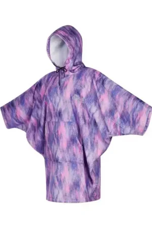 Poncho MYSTIC Women Black/Purple Acheter Direct