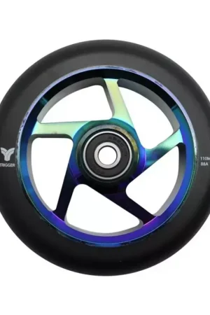 Paire de roues trottinette TRIGGER 5 spokes 110mm Jusqu'à Épuisement Des Stocks