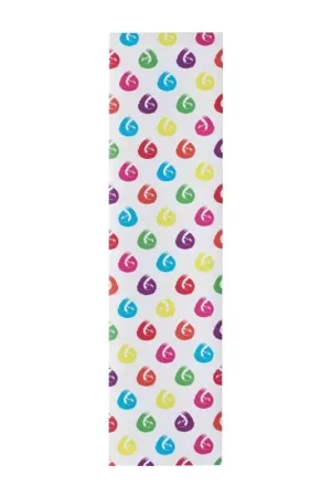 Vente Directe Grip Trottinette HELLA Sloth Dot Rainbow sloths on white