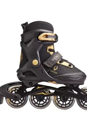 Rollers Enfant VENOR Invicta Noir/Or Top Vente