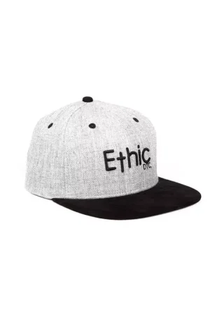 Casquette ETHIC DTC Deerstalker Gris/Noir Achat Immédiat