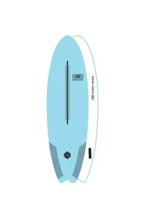 Planche de surf EZI Rider Softboard Pastel Blue 6´0 Nouvel Arrivage