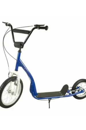 Quantité Limitée Trottinette Footbike Enfant PRO ACRO Air 16/12 Permanent Black/Blue