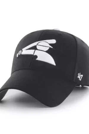 Authentique Casquette 47 BRAND Mlb Chicago Sox Mvp Noir