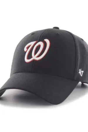 Achat Immédiat Casquette 47 BRAND Mlb Washington Nationals Mvp Bleu