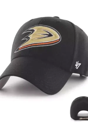 Authentique Casquette 47 BRAND Nhl Anaheim Ducks Mvp Noir