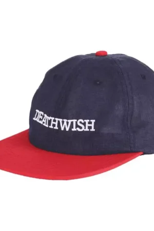 Bon Plan Casquette DEATHWISH SKATEBOARDS Antidote Snapback Bleu