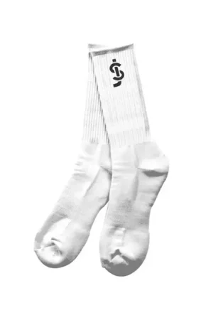 Bon Marché Chaussettes skate SHAKE JUNT Crispy Wht Blanc