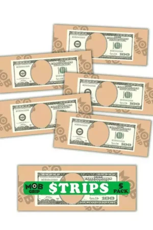 Nouveauté Grip skate MOB (Pack De 5) Hundos Strips Clear (23 XCm) Transparent