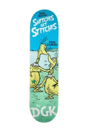 Plateau skate DGK SKATEBOARDS Stitches Vaughn 8.1 Nouvelle Collection