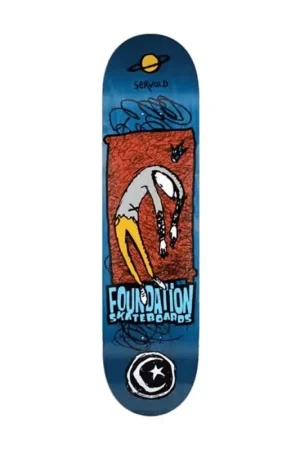 Plateau skate FOUNDATION Servold Planet Saturn 8.0 Nouvel Arrivage
