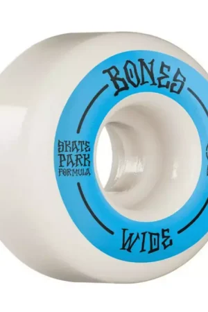 Meilleur Choix Roues skate BONES (x4) Spf Wide Blanc 84B 54mm