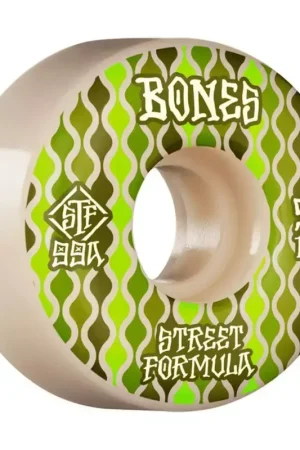 Paiement Sécurisé Roues skate BONES (x4) Stf V2 Retros Locks Vert 99A