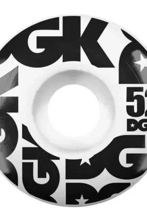 Roues skate DGK SKATEBOARDS (x4) Street Formula Blanc 101A 52mm Jusqu'à Épuisement Des Stocks
