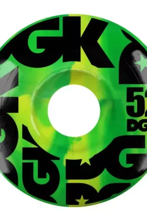 Bon Marché Roues skate DGK SKATEBOARDS (x4) Swirl Formula Vert 101A 52mm