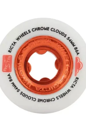 Acheter En Ligne Roues skate RICTA (x4) Clouds Chrome 86A 54mm