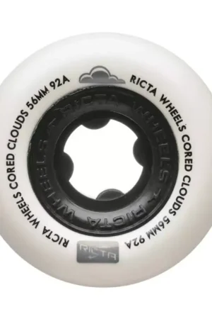 Roues skate RICTA (x4) Cored Clouds Noir 91A 56mm Vente Directe