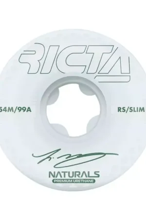 Roues skate RICTA (x4) Mccoy Reflective Slim Blanc 99A 54mm Super Prix