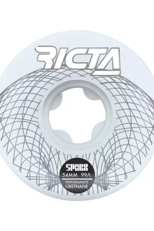 Paiement Sécurisé Roues skate RICTA (x4) Wireframe Sparx Blanc 99A 54mm