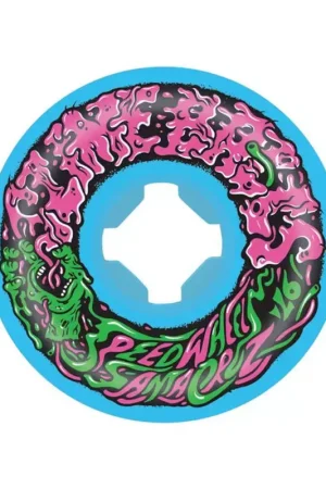 Bon Plan Roues skate SLIMEBALLS (x4) Vomit Mini Bleu 97A 53mm