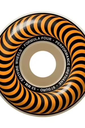 Meilleur Prix Roues skate SPITFIRE (x4) F4 Classic Nat Blanc 97D 53mm