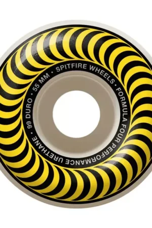 Expédition Rapide Roues skate SPITFIRE (x4) F4 Classics Blanc 99D 55mm