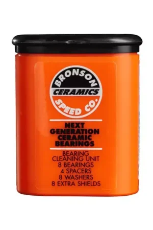 Roulements skate BRONSON Speed Co Ceramic Raw Bon Plan