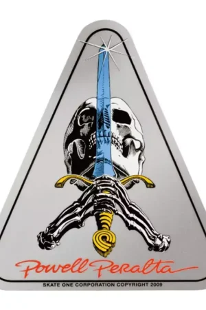 Stickers POWELL PERALTA Ray Rodriguez Skull Sword 4 (20 Pk) Prix Promo