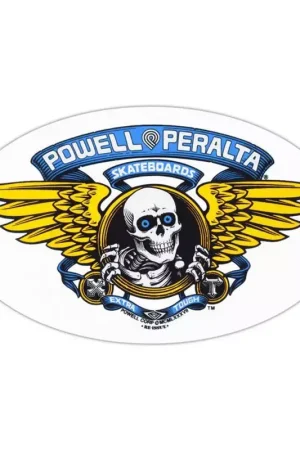 Seulement Aujourd'hui Stickers POWELL PERALTA Winged Ripper 6.5 (20 Pk) Bleu