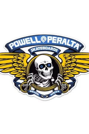 Promotion Saisonnière Stickers POWELL PERALTA Winged Ripper Dc 5 (20 Pk) Bleu